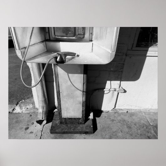 Original art: "neglect by default" ポスター (正面)