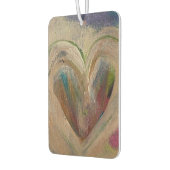 Original Art With Love Quote Car Air Freshener カーエアーフレッシュナー (左)