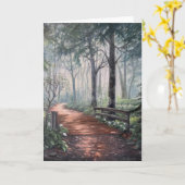 Original Artwork Greeting Card カード (黄色い花)