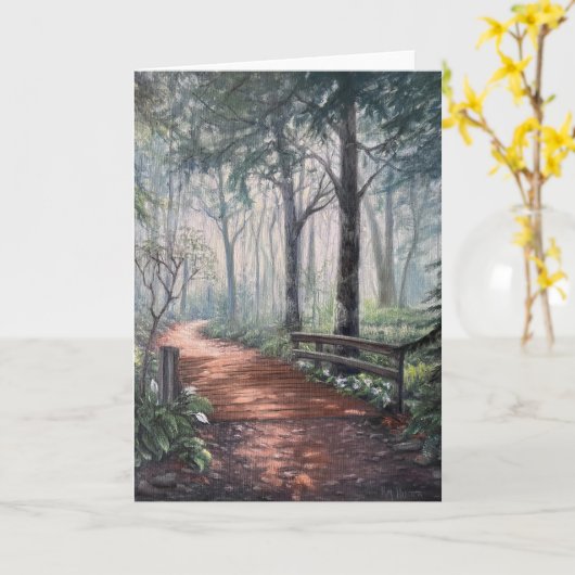 Original Artwork Greeting Card カード (黄色い花)