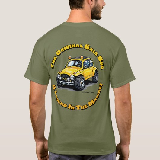 Original Baja Bug Shirt Tシャツ (裏面)