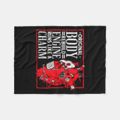 Original Body Rebuild Engine, Open Heart Surgery A フリースブランケット (正面(横))