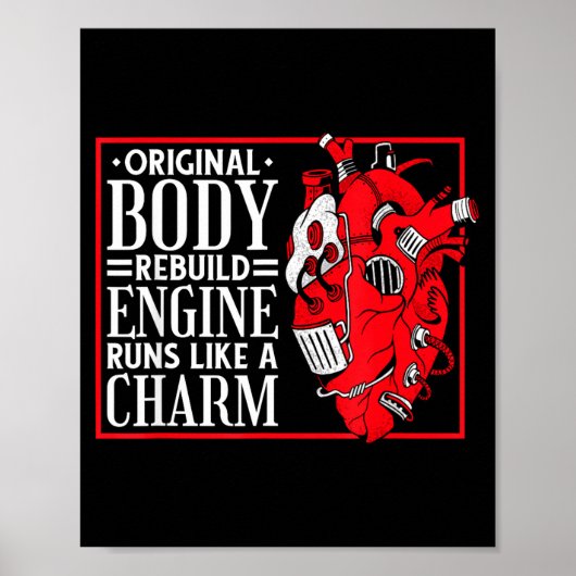 Original Body Rebuild Engine, Open Heart Surgery A ポスター (正面)