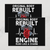 Original body rebuilt engine runs like a charm エンクロージャーカード (正面/裏面)
