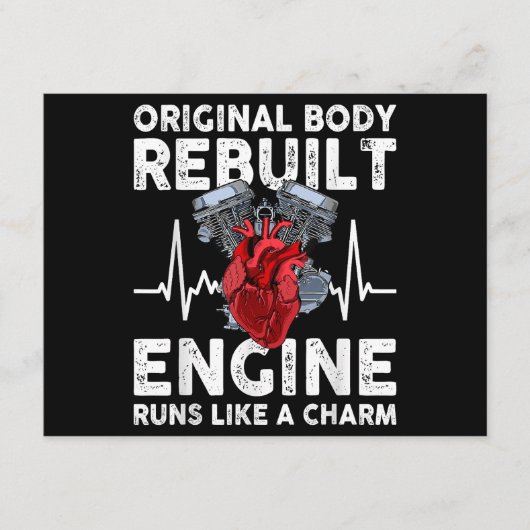 Original body rebuilt engine runs like a charm エンクロージャーカード (正面)