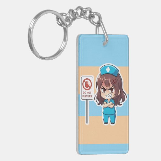 Original Chibi Nurse 2.0 - Focus Mode キーホルダー (正面左)