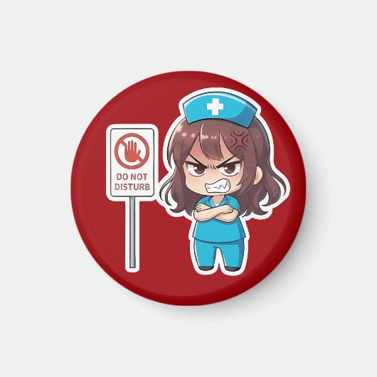 Original Chibi Nurse 2.0 - Focus Mode マグネット (正面)