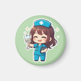 Original Chibi Nurse 2.0 - Healing Energy マグネット