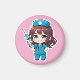 Original Chibi Nurse 2.0 - Precision Care マグネット