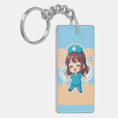 Original Chibi Nurse 2.0 - Pulse of Joy キーホルダー (正面左)
