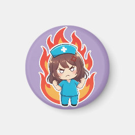 Original Chibi Nurse 3.0 - Angry マグネット