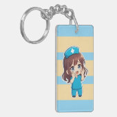 Original Chibi Nurse 3.0 - Ok キーホルダー (正面左)