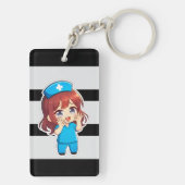 Original Chibi Nurse 3.0 - Ok キーホルダー (裏面)