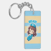 Original Chibi Nurse 3.0 - Relax キーホルダー (正面左)