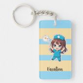 Original Chibi Nurse 3.0 - Vacation Time キーホルダー (正面)