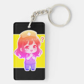 Original Chibi Nurse - The Questioning Moment キーホルダー (裏面)