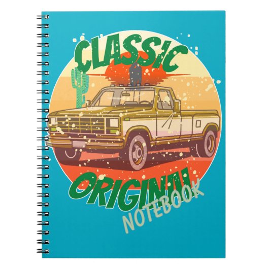 Original classic vintage style pickup ノートブック (正面)