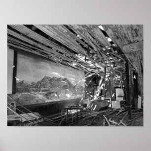 Original digital photograph - the Gleeson Saloon ポスター