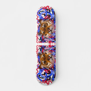 Original graffiti style Tiger Chinese Year Zodiac スケートボード