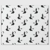 Original Halloween Witch Pattern ラッピングペーパー (フラット)