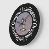 Original Intelligence (O.I.) Wall Clock ラージ壁時計 (傾斜)