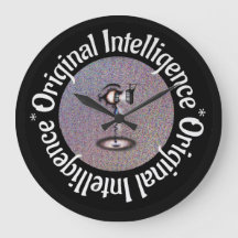 Original Intelligence (O.I.) Wall Clock