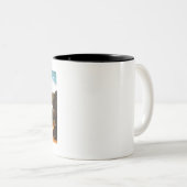 Original Lake George and the Village of Caldwell ツートーンマグカップ (正面右)