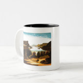 Original Lake George and the Village of Caldwell ツートーンマグカップ (正面左)