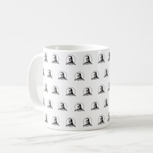 Original Logo Tiled Coffee Mug コーヒーマグカップ (正面左)