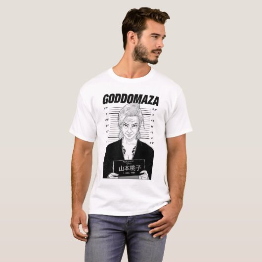 ORIGINAL MOMOKO MUG SHOT Tシャツ (正面フル)