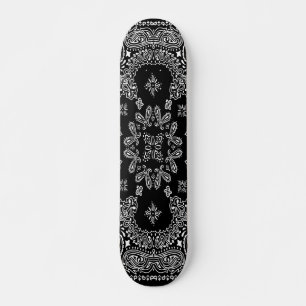 Original paisley pattern スケートボード