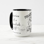 Original PIRATES mug STORIES OF A SWEDISH ELF  マグカップ (正面左)