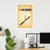 Original Print Reinterpretation of the classic ポスター (ホームオフィス)