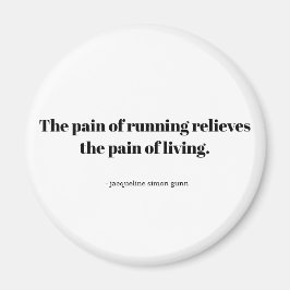 Original quote for runners. マグネット