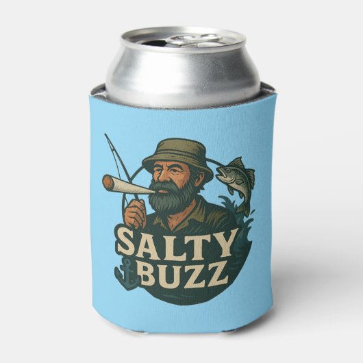 Original Salty Buzz Can Cooler 缶クーラー (缶正面)