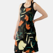 Original seamless pattern with bright tropical lea エプロン (インサイチュ)