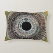 Original spin art アクセントクッション (裏面)