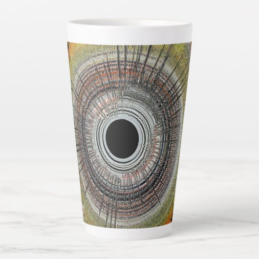 Original spin art カフェラテマグ (正面)