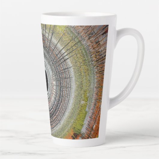 Original spin art カフェラテマグ (右)