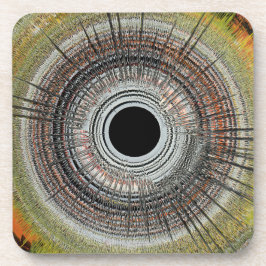 Original spin art コースター