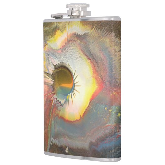 Original spin art フラスク (左)