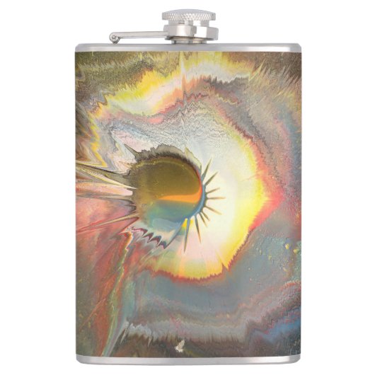 Original spin art フラスク (正面)