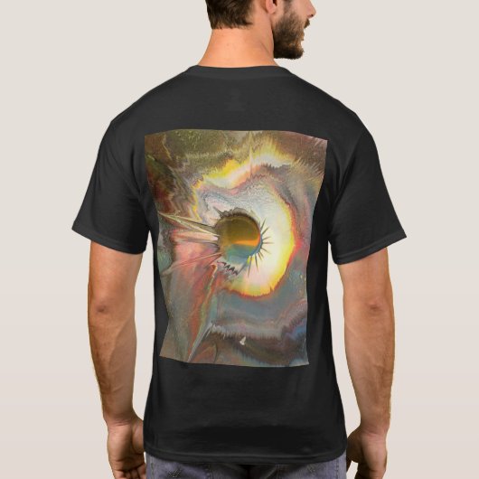 Original spin art tシャツ (裏面)