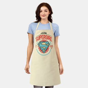 Original Supergirl Vintage Logo Badge エプロン
