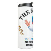 Original Surgeon Cartoon Design for Healthcare  タンブラー (回転左)