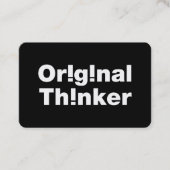 Original Thinker 名刺 (正面)