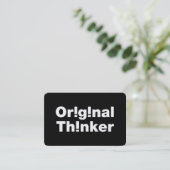 Original Thinker 名刺 (スタンド正面)
