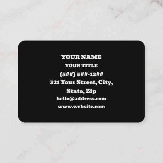 Original Thinker 名刺 (裏面)