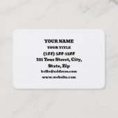 Original Thinker 名刺 (裏面)