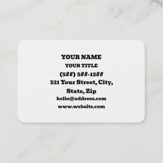 Original Thinker 名刺 (裏面)